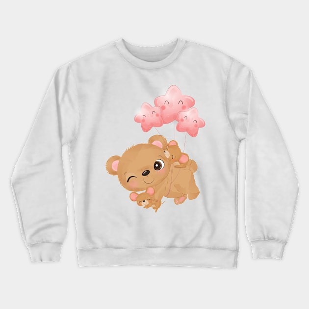 mouse Crewneck Sweatshirt by O2Graphic